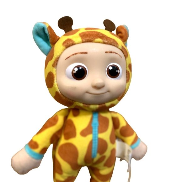 Cocomelon Plush Doll Boy Stuffed Animal Toy as Giraffe 9 in Tall 2021 - Picture 2 of 4